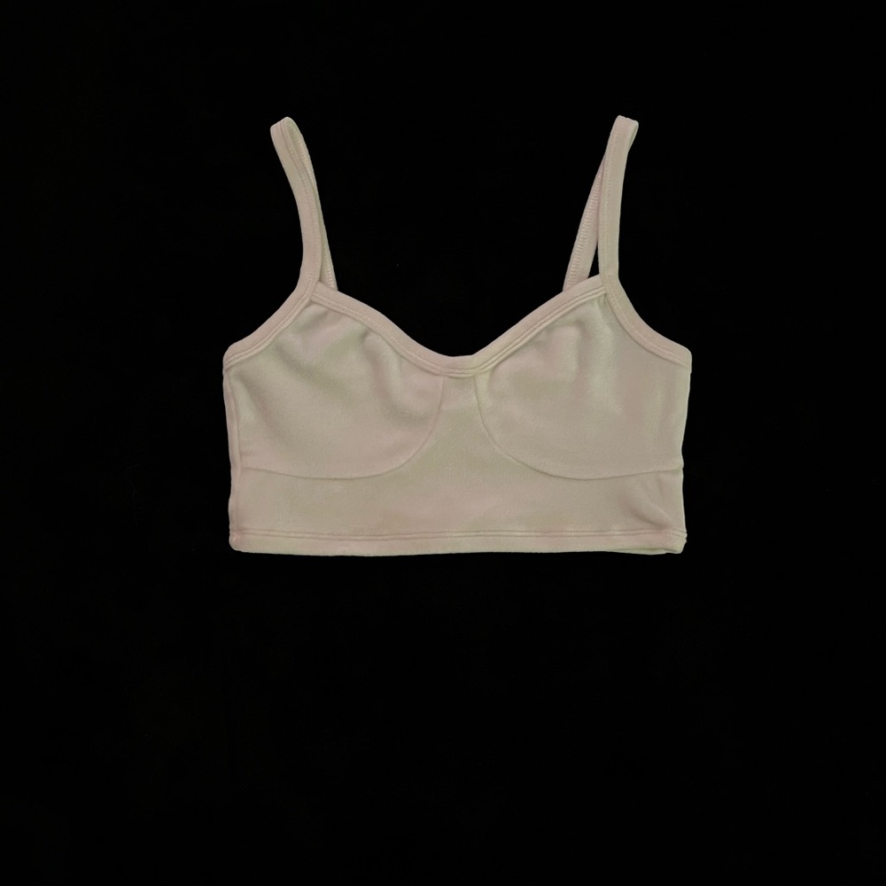 White Bralette Top